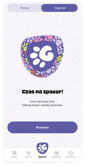 Ekran aplikacji ZłapGo
